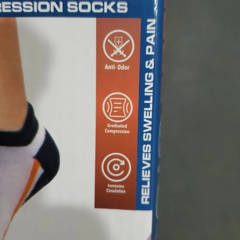 Copper‎ Care copper compression socks for feet for adults new